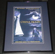 China Moon 1994 11x14 Framed ORIGINAL Advertisement Ed Harris Madeline Stowe - £27.16 GBP