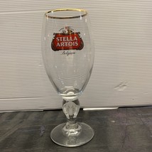 Stella Artois Gold Rim Chalice Beer Glass Belgium 40 CL - £2.69 GBP