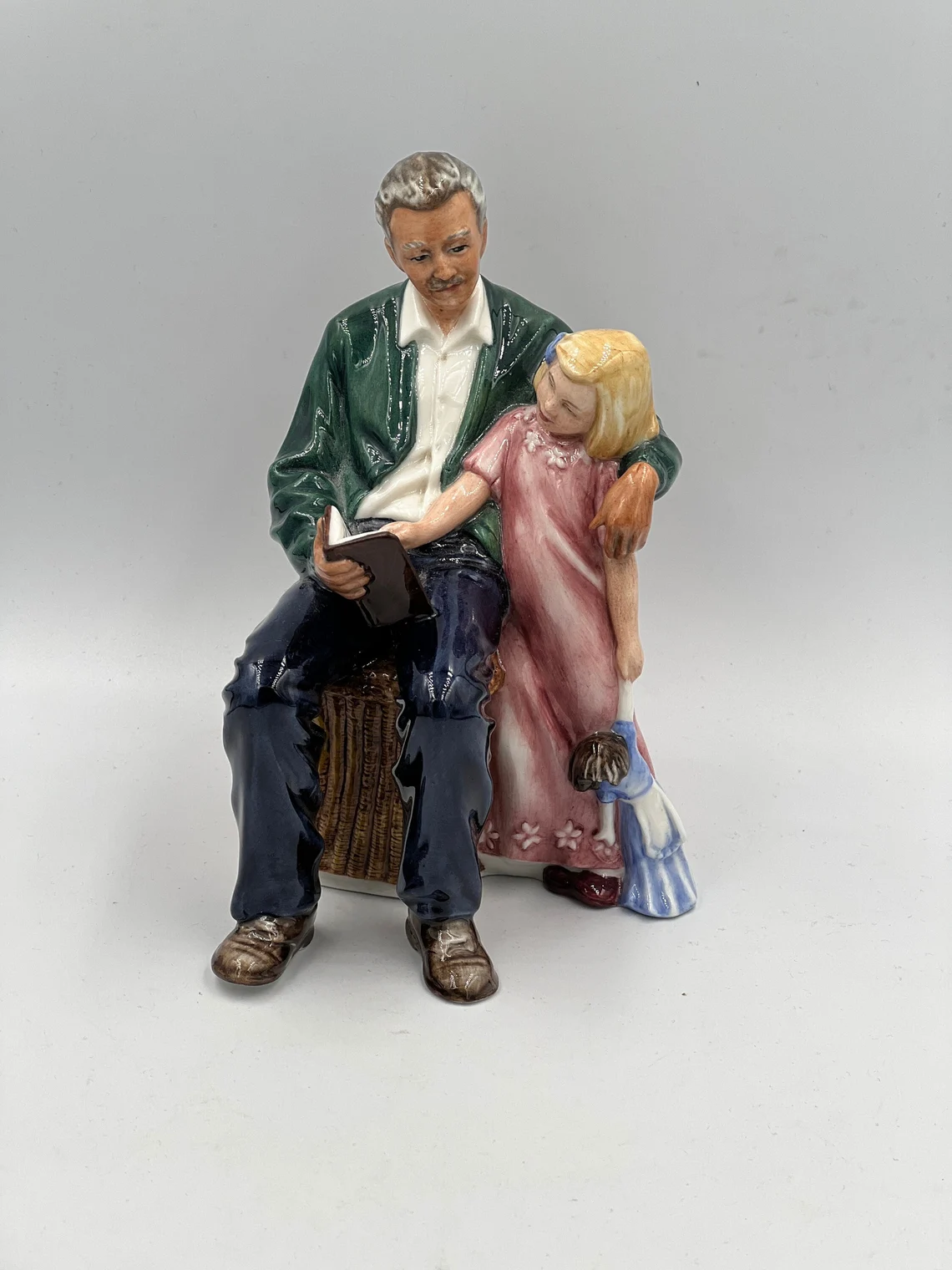 Royal Doulton Figurine: ‘Grandpa’s Story’ — HN 3456 - $128.95