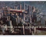 Capitol Airlines Jet Prop  Viscount Postcard New York 1960 - $13.86