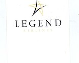 Legend Airline Ticket Jacket Dallas Texas - £23.71 GBP