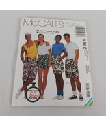 McCall&#39;s 5982 Pattern Unisex Boxer Shorts Three Lengths Size 42-44 Large... - £4.65 GBP