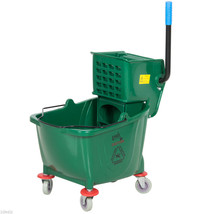 Industrial Lavex Janitorial Green 36 Quart Mop Bucket &amp; Wringer Combo + bonus - £100.30 GBP