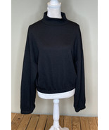 elodie NWOT women’s High neck pullover sweater size L black J10 - £10.00 GBP