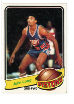 1979-80 Topps John Long #38 Rookie Detroit Pistons NBA Basketball Card EX - £1.55 GBP