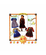Simplicity 7278 Girls Wrap Pinafore Full Skirt Dress Size 5 - 6 - 7 - 8 ... - €7,81 EUR