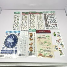 Lot Of Christmas Rub On Transfers Tulip Royal Langnickle Polar Bear Sant... - $294.12 MXN