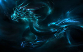 Haunted Queen Dragon power djinn jinn dreams water beauty psychic bythepowerof3 - $29.44