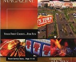 Sam&#39;s Town Gambling Hall In Room Magazine and Menu Tunica Mississippi  - £17.41 GBP