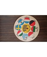 RARE German DINKEL-ACKER DINKELACKER Beer Coaster 1974 Fussball WM '74 - $45.00