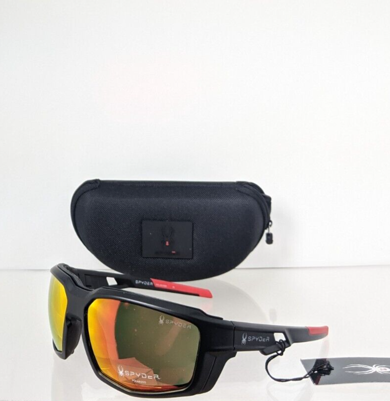 Brand New Authentic SPYDER Sunglasses SP6008 001 Black 58mm Frame SP 6008 - $67.81