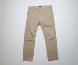 J Crew Mens 32x31 Faded The Driggs Slim Fit Chino Pants Trousers Beige C... - $34.60