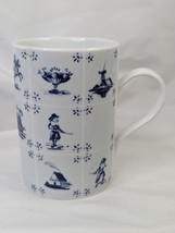 Delft Holland Collection Patchwork Coffee Cup Mug - £15.29 GBP