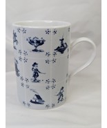 Delft Holland Collection Patchwork Coffee Cup Mug - £15.74 GBP