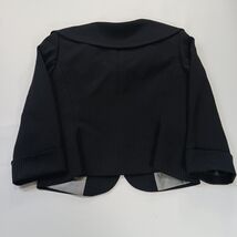 Tahari Arthur S Levine Women's 4P Black/White Dots Blazer Jacket Closed Pockets image 2