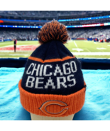 Chicago Bears NFL Rotation 47 Brand New Cuff Knit Winter Beanie Hat Foot... - £11.95 GBP