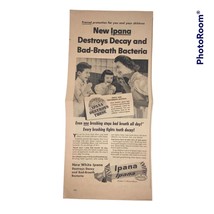 Ipana Toothpaste and Revco Freezer Print Ad Successful Farming June 1953 - £7.12 GBP