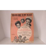 You Belong to My Heart Disney Three Caballeros Sheet Music LaSalle Music... - $6.72 CAD