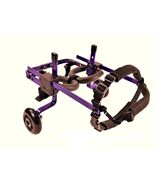 Pets and Wheels Dog Wheelchair - For XXS/XS Size Dog - Color Purple 5-15... - $2,342.72 MXN