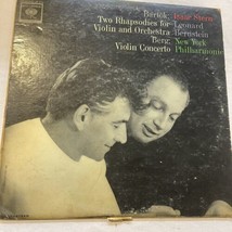 Isaac Stern/Bernstein BARTOK Rhapsodies BERG Concerto - Columbia ML 5773 - £7.90 GBP