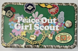 Peace Out Girl Scout Tin 60 anniversary - £9.26 GBP