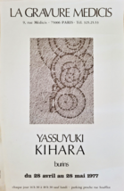 Yasuyuki Kahira - Originale Exhibition Poster - Manifesto - Parigi - 1977 - £118.42 GBP