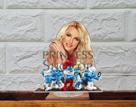 Britney Spears Decoration Figure &quot;The Smurfs&quot; Britney Doll, Gift for Fan... - £27.17 GBP