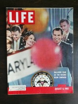 Life Magazine August 8, 1960 - Richard Nixon Campaign - Gina Lollobrigida - Ads - $5.69