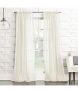 No. 918 Tayla Crushed Texture Semi-Sheer Rod Pocket Curtain Panel 50x108... - €11,19 EUR