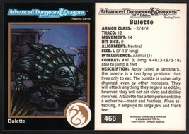 R2 Rare ~ 1991 TSR RPG AD&amp;D Gold Border Art Card #466 Dungeons &amp; Dragons Monster - £7.78 GBP