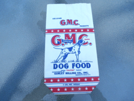 Vintage G.M.C. Special Dog Food Bag Gurley Milling Co. Princeton &amp; Selma, N.C. - £9.68 GBP