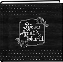 EV-246CHLK/SH 200-Pocket Chalkboard Printed Shared Theme Photo Album for... - $18.08
