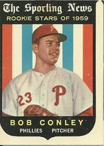 1959 Topps Bob Conley 121 Phillies VG - £0.78 GBP
