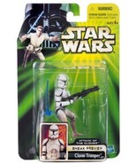 Star Wars Attack of the Clones Sneak Preview Clone Trooper - £13.36 GBP