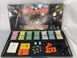 Harley Davidson Monopoly Board Game With Tokens - £14.87 GBP