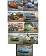 Disney Store exclusive CARS CARD SET+book+stickers+promo advertising fla... - $11.00