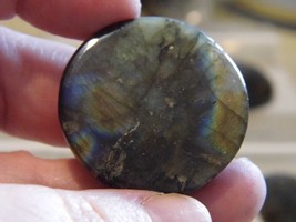 94.16ct 35x9mm Labradorite Natural Round Cabochon for Jewelry Making - £4.17 GBP