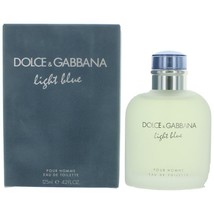 Light Blue by Dolce &amp; Gabbana, 4.2 oz Eau De Toilette Spray for Men - £61.27 GBP