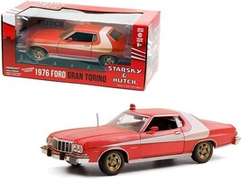 1976 Ford Gran Torino Red with White Stripe (Weathered Version) &quot;Starsky and Hu - £36.58 GBP