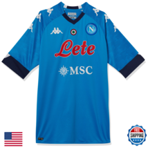 Ssc Napoli Italian Serie A Womens Active Jerseys Azure-Intense Blue Xxl - $121.24