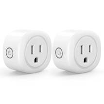 Smart Plugs Compatible With Alexa And Google Assistant For Voice, White. - $37.97