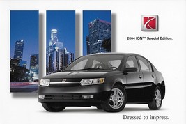 2004 Saturn ION SPECIAL EDITION sales brochure sheet 04 US - $8.00