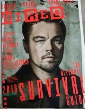 Leonardo diCaprio, The Revenant - WIRED Magazine Jan 2016 - £6.35 GBP