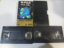 2 X VHS Tapes de Video Original Engraved Fuji Y Akai - para Regrabar Above - $8.93