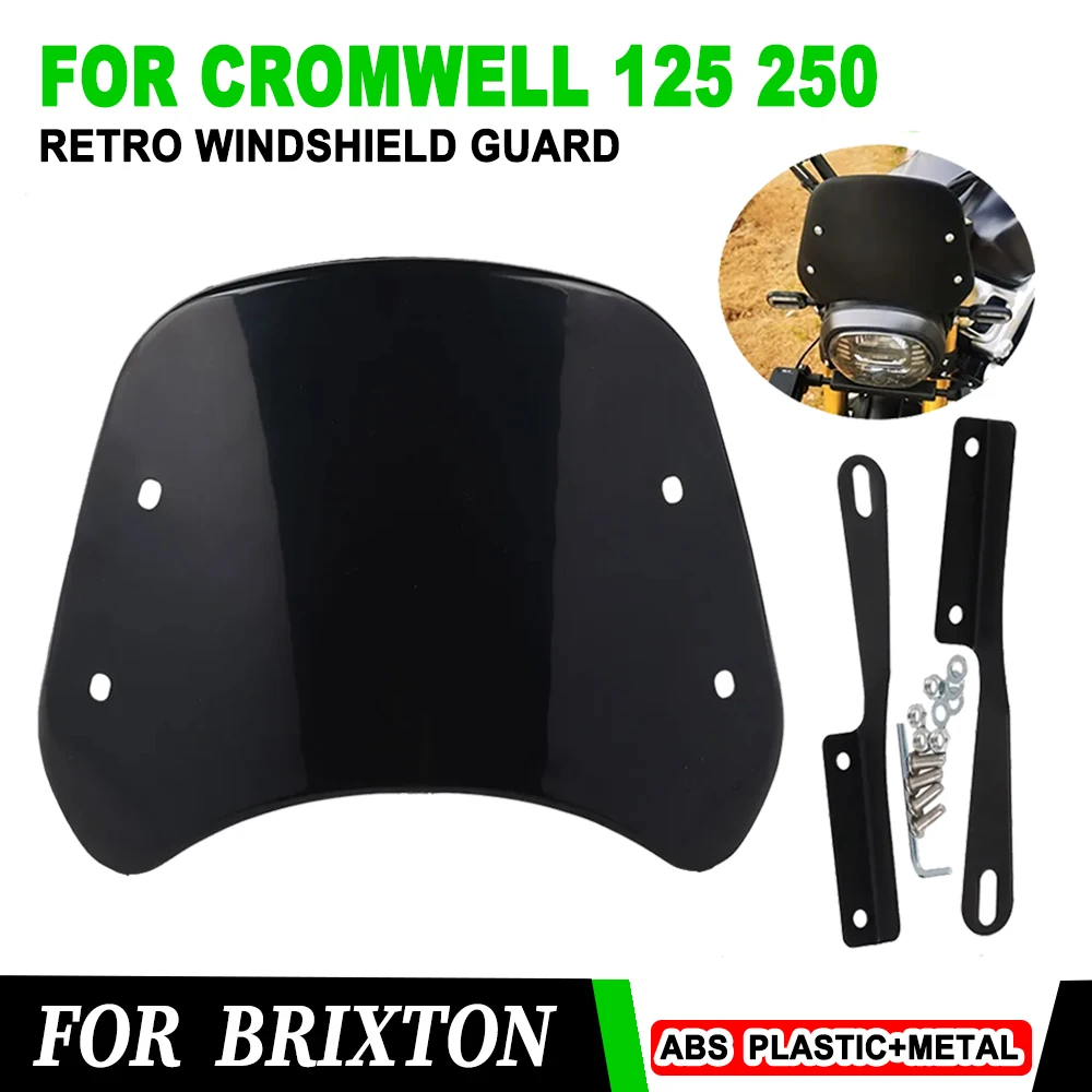For Brixton Cromwell 125 250 BX125 BX125R  BX150 Accessories Windshield ... - $38.17
