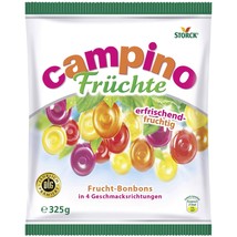 Storck CAMPINO Fruit hard Candies 325g -Made in Germany-FREE SHIPPING - $14.36