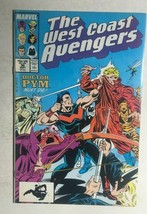 West Coast Avengers #36 (1988) Marvel Comics Moon Knight FINE- - £11.07 GBP