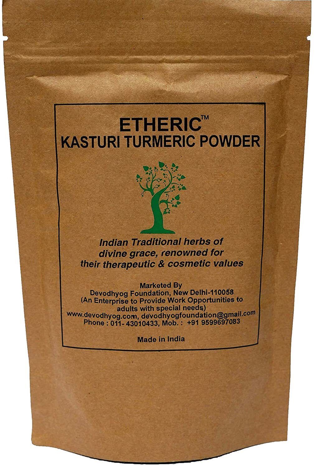 Primary image for 100 % ORIGINAL Wild Kasturi Turmeric Powder (150 Grams) BEST QUALITY FREE SHIP .