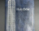 Holy Bible KJV Giant Print Red Letter Thomas Nelson Navy Bonded Leather ... - $14.50
