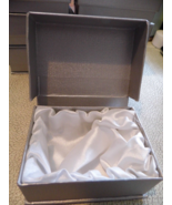 Set of 8 Silve Gift Box w/White Silky interior, 3.25&quot;x 2.5&quot;x1.25&quot;H LAST ... - $144.55 MXN